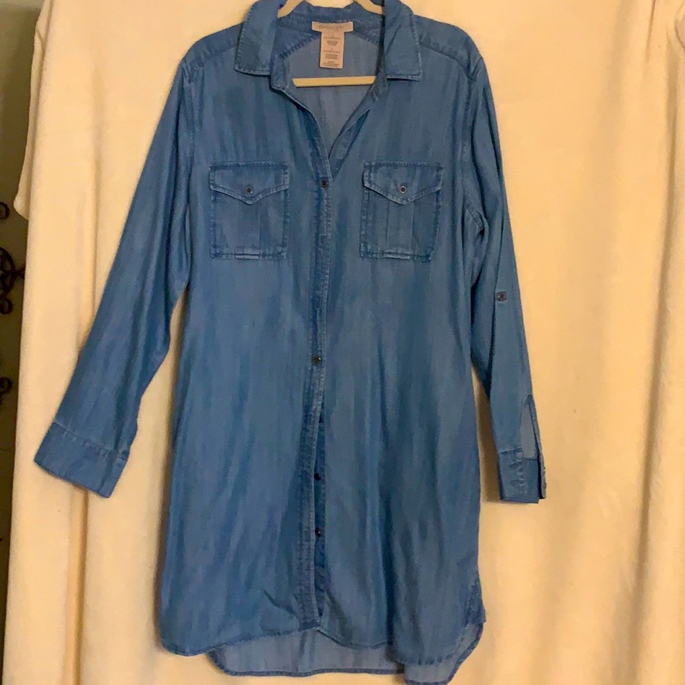 Denim dress